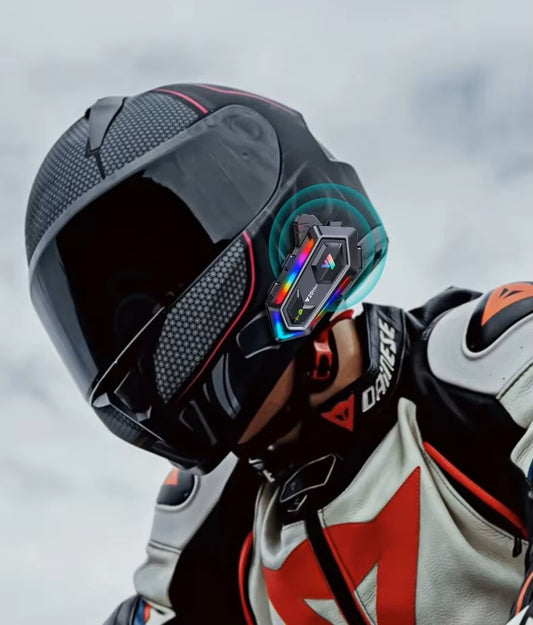 Audifono Bluetooth Aprueba de Agua Para Casco De Moto