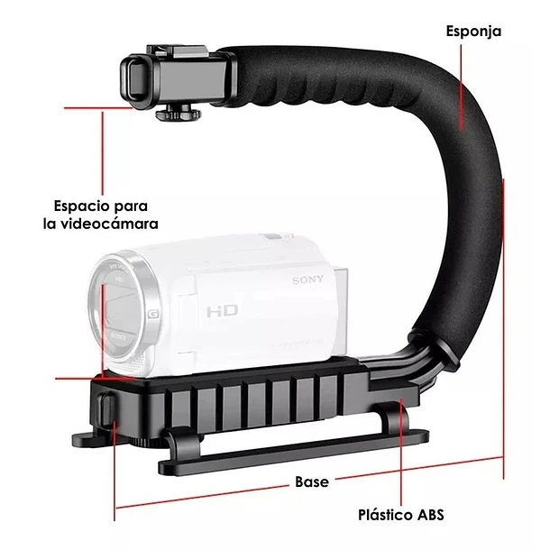 Kit - Soporte Estabilizador para Videos Profesional